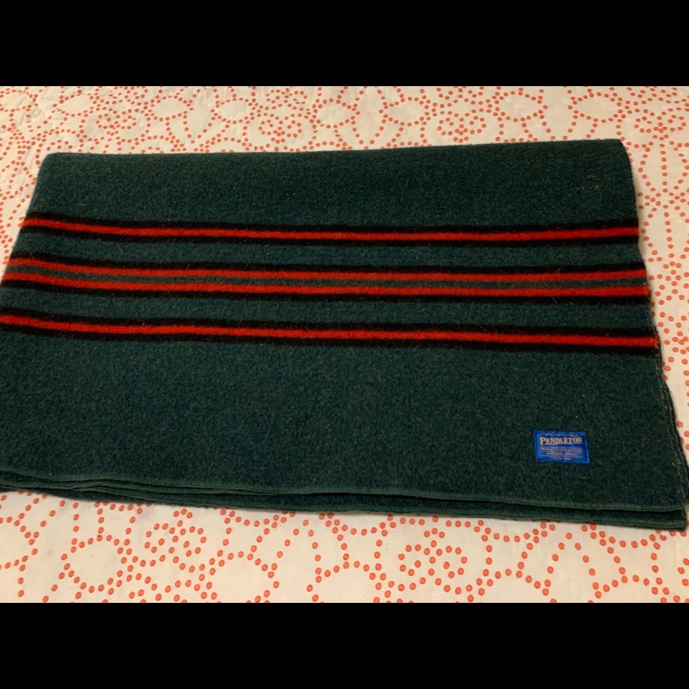 Vintage Pendleton Camp Blanket